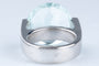 Bague 52 Bague Or blanc 12.69ct Aigue-marine 58 Facettes BGDTSOC379-107
