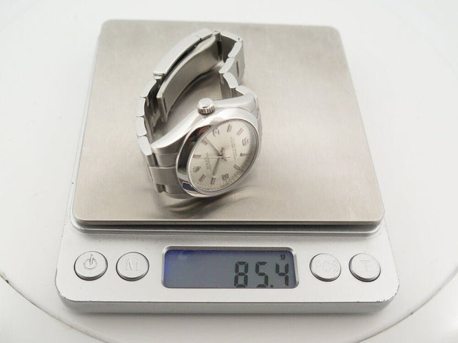 Montre montre ROLEX lady oyster perpetual 177200 31 mm acier palladie automatique 58 Facettes 265315