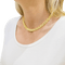 Collier Collier Cartier "Tyrana", or jaune, diamants. 58 Facettes 34144