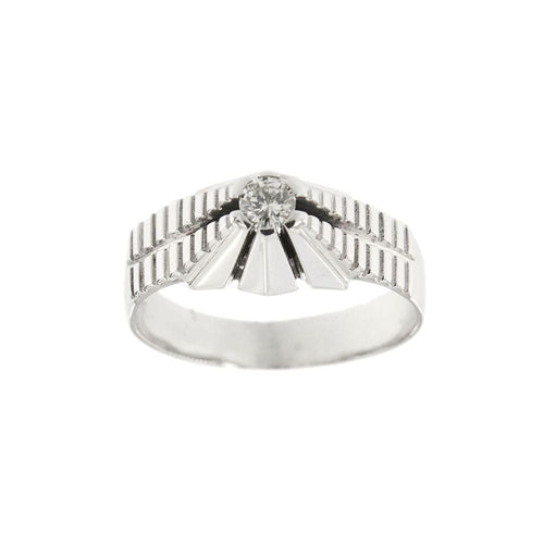 Bague Bague solitaire avec diamant 0,20 ct 58 Facettes 33986