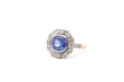 Bague 53 Bague saphir 3,05cts et diamants en or et platine 58 Facettes 26081 26030