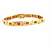 Bracelet Bracelet Or Jaune 18k & Rubis 58 Facettes 3-CO-BRA-GS32628-01