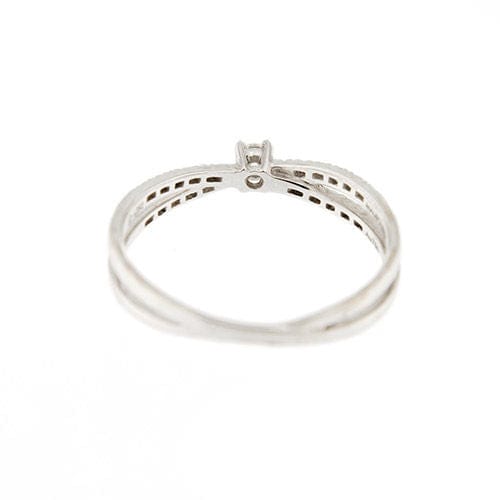 Bague 55 MAUBOUSSIN - Bague double avec diamants 58 Facettes 38611