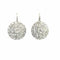 Boucles d'oreilles Boucles d’oreilles grappe en platine et diamants 58 Facettes