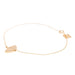 Bracelet Ginette NY Bracelet Ginko Or rose Diamant 58 Facettes 2697844CN