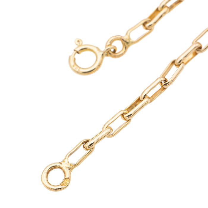 Yellow Gold Gourmette Bracelet