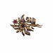 Broche Broche Or Jaune 18k Rubis Emeraude Saphir & Diamants 58 Facettes A4BRO-GSJE516-01