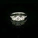 Bague 52 Bague Trilogie en or blanc et diamants 58 Facettes