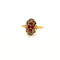 Bague 54 Bague Or Jaune 18k Topazes & Diamants 58 Facettes 43-GS35910-2