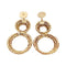 Boucles d'oreilles Boucles d'oreilles or jaune. 58 Facettes 33677