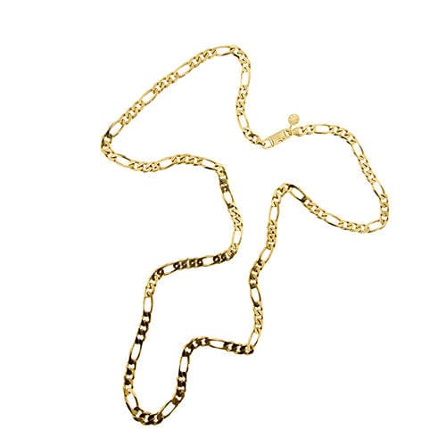 Collier Collier à mailles figaro en or jaune 58 Facettes 37411