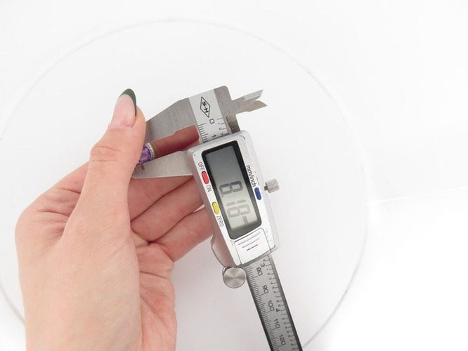 Bague 55 bague MATY or blanc amethyste et diamants 58 Facettes 259030