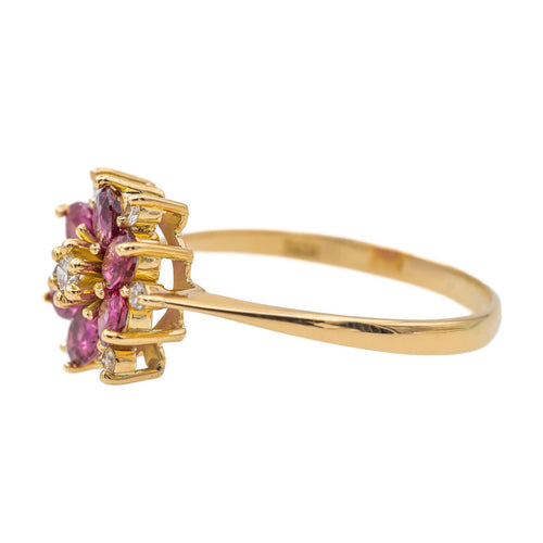 Bague 58 Bague Or jaune Rubis 58 Facettes 3455902CN