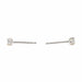 Boucles d'oreilles Boucles d'oreilles Puces Or blanc Diamant 58 Facettes 2854082CN