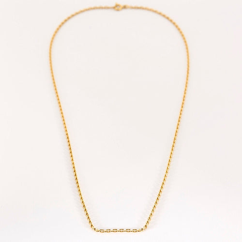 Collier Chaine maille forcat or jaune 58 Facettes ARL0663