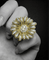 Bague Bague marguerite en or jaune 58 Facettes
