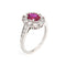 Bague Bague Tiffany & Co Burma Ruby Diamond des années 60 en platine 58 Facettes G13161