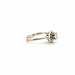 Bague 50 Solitaire Or Blanc Diamant 58 Facettes 21-GS32362-02