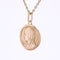 Pendentif Médaille Vierge or rose signée Grün 58 Facettes CVP189