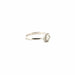 Bague 52 Solitaire Or Blanc 18k & Diamant 58 Facettes 13-GS1017