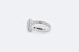 Bague 55 Bague en or blanc et diamants 58 Facettes ANL671