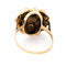 Bague Bague en or jaune corail 14 carats avec grappe de fleurs 58 Facettes A033A196016C42458FA8D433E0C85F83