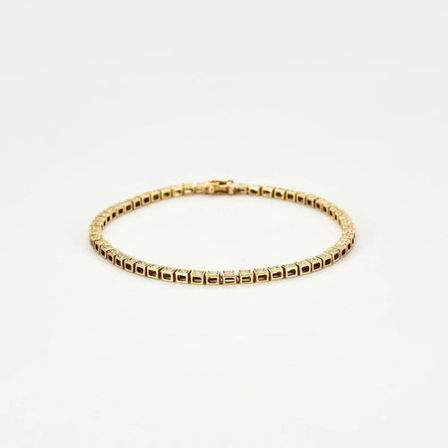 Bracelet Bracelet Rivière Or Jaune & Diamants 58 Facettes BO/230120