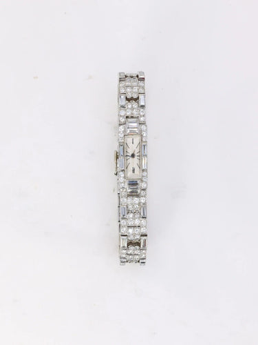 Montre Montre Art Déco diamants platine 58 Facettes 944