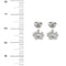 Boucles d'oreilles Boucles d'oreilles fleurs avec diamants 58 Facettes 27897
