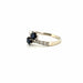 Bague 56 Bague Toi et Moi Or Blanc 18k Saphirs & Diamants 58 Facettes 30-GS29236-06