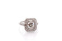 Bague 53 Bague diamant de 1,13cts I/VVS2 en platine 58 Facettes 27844-27415