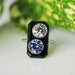 Bague 50 Bague Art Déco onyx diamant et saphir 58 Facettes 24-284