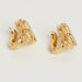 Boucles d'oreilles Van Cleef & Arpels - Boucles d’oreilles Vintage Alhambra Guilloché en or jaune 58 Facettes vca-erg-yg-va-gu