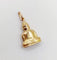 Pendentif Pendentif vintage XXL or jaune bouddha 58 Facettes A05543