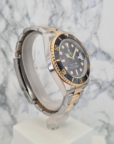 ROLEX Submariner Date 40 Or & Acier 58 Facettes 116613LN-1-1