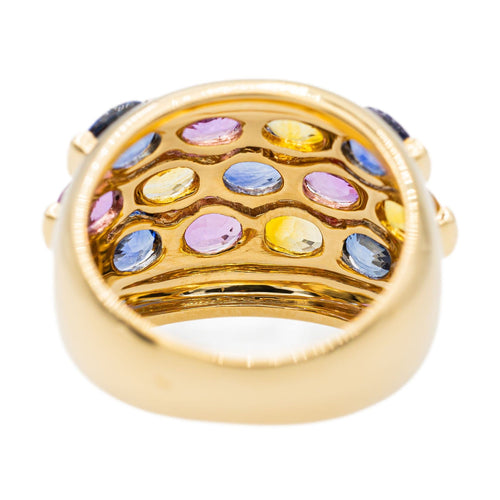 Bague 52 Bague Cocktail Or jaune Saphir 58 Facettes 2975516CN