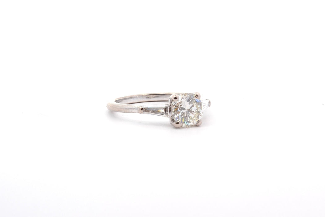 Bague 52 Bague diamant 1,05cts K/VVS1 or blanc 58 Facettes 26350