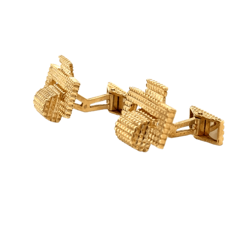 Boutons de manchette Boutons de manchette en or jaune 58 Facettes 681/19