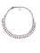 Collier Collier ras du cou en saphir arc-en-ciel et diamant 58 Facettes NECK-461
