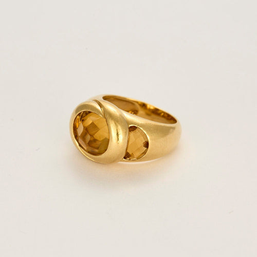 Bague 54 Bague Citrine 58 Facettes LP1301/15