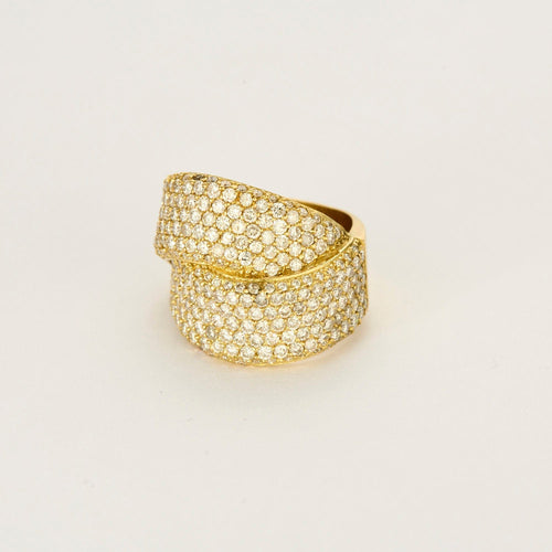 Bague 58 Bague Entrelacée Diamants 58 Facettes LP1131/12