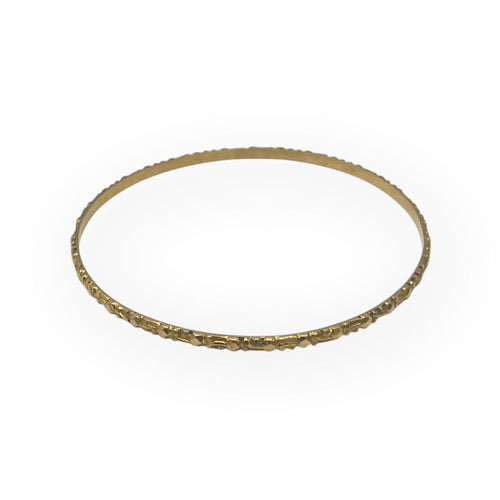 Bracelet Bracelet jonc or jaune à motif 58 Facettes 149057688