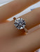 Bague Bague en or blanc Diamant taille brillant 58 Facettes AB462