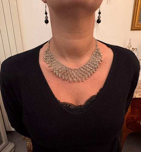 Collier Collier en argent à pendants 58 Facettes