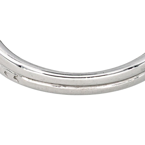 Bague 54 Bague  Or blanc, Platine Diamant 58 Facettes 4387238CN