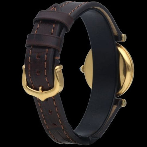 Montre Cartier Montre Must De Cartier Vermeil 58 Facettes MT43787