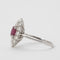 Bague 58 Bague rubis et diamants 58 Facettes