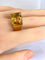 Bague 56 Bague en or jaune, topaze jaune 58 Facettes AB612