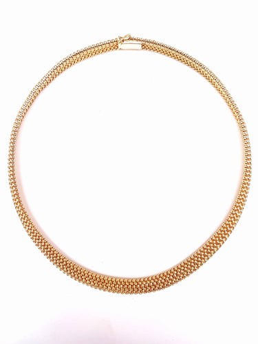 Collier Collier Or jaune 58 Facettes Coll.Pasment.916