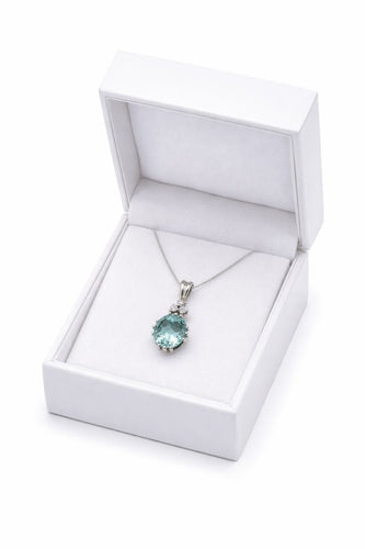 Pendentif Pendentif de haute joaillerie en or blanc orné de rubellite et de diamants. 58 Facettes 50362